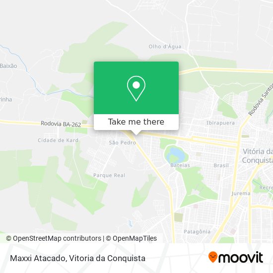 Mapa Maxxi Atacado