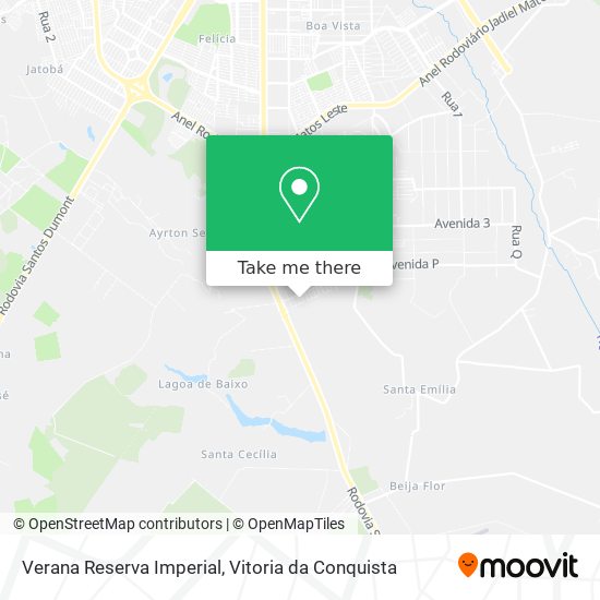 Verana Reserva Imperial map