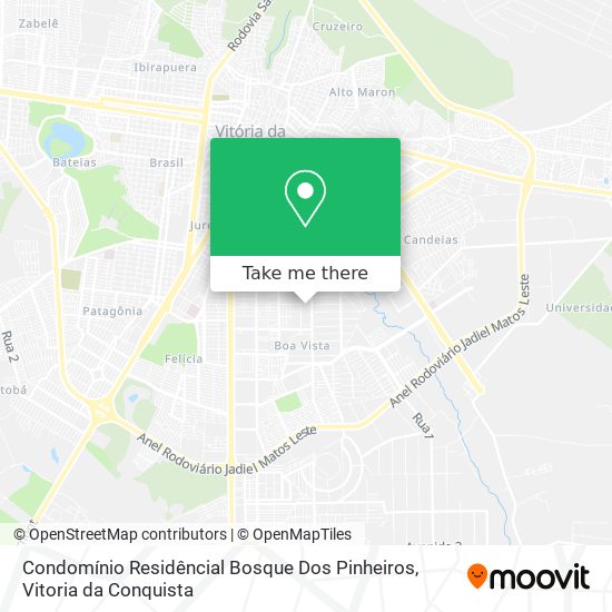 Condomínio Residêncial Bosque Dos Pinheiros map