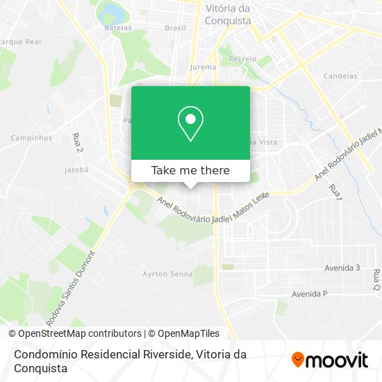 Mapa Condomínio Residencial Riverside