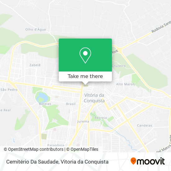 Cemitério Da Saudade map