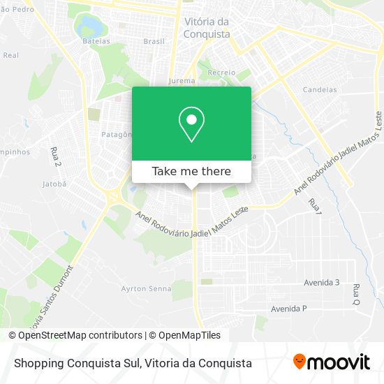 Shopping Conquista Sul map