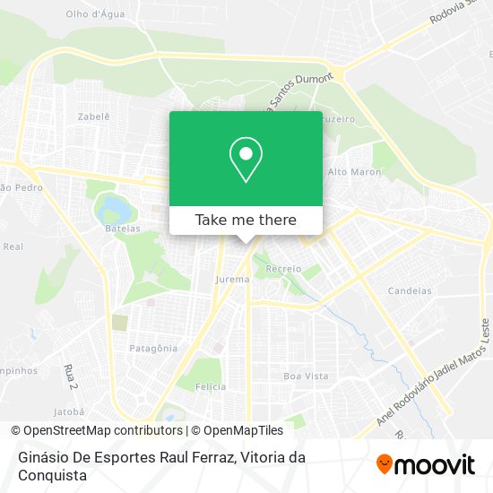 Ginásio De Esportes Raul Ferraz map
