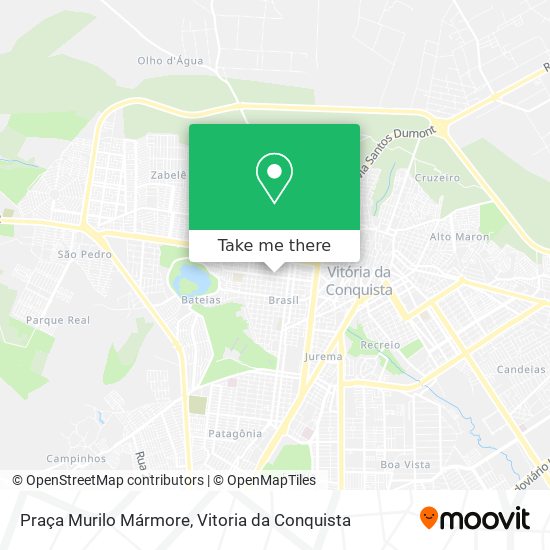 Mapa Praça Murilo Mármore