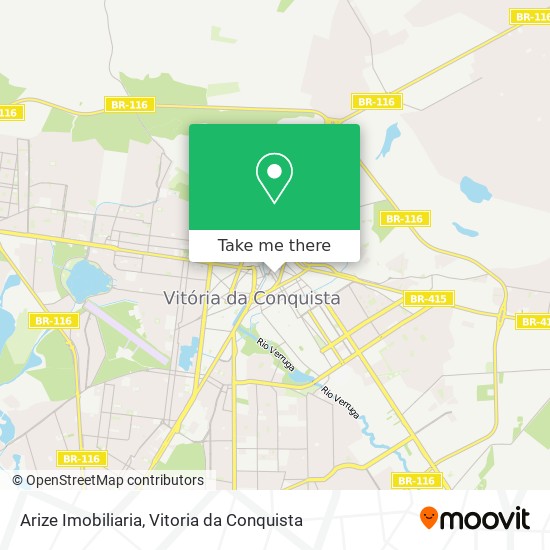 Arize Imobiliaria map