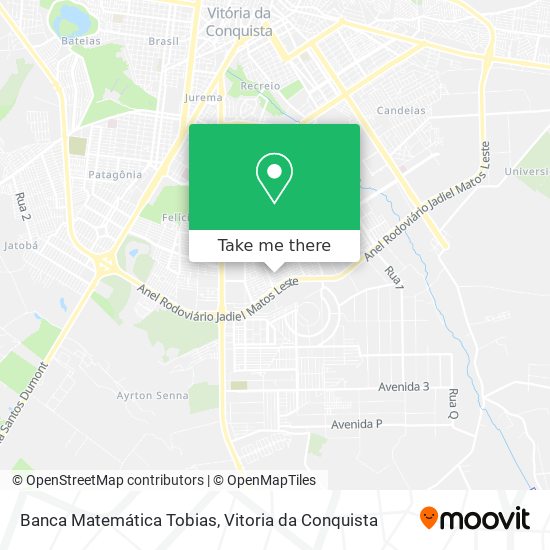 Banca Matemática Tobias map