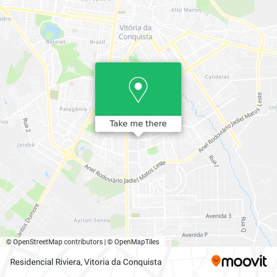 Mapa Residencial Riviera