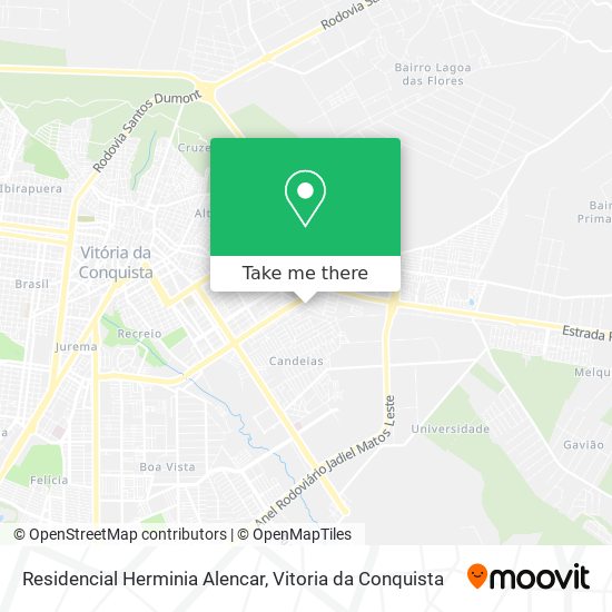 Residencial Herminia Alencar map