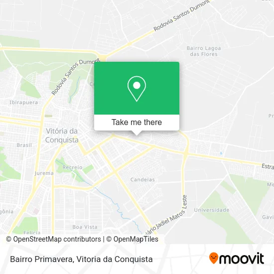 Bairro Primavera map