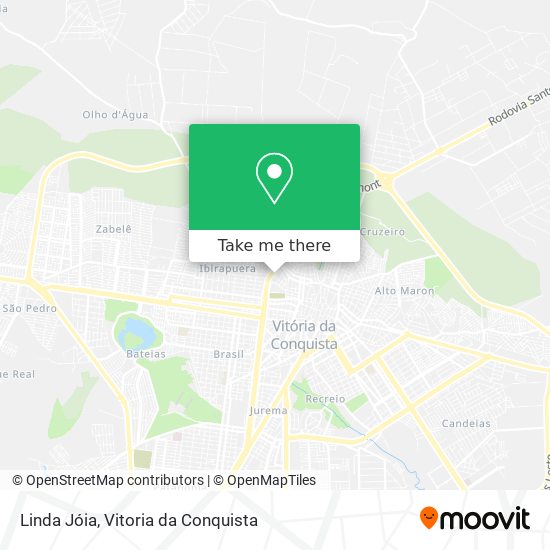 Linda Jóia map