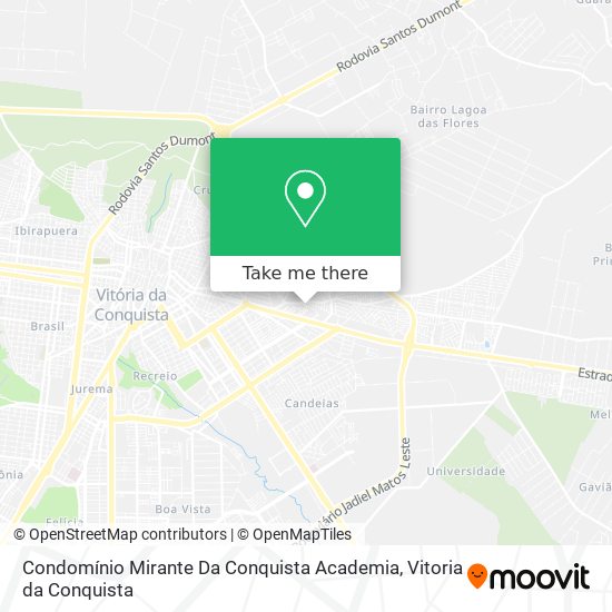 Mapa Condomínio Mirante Da Conquista  Academia