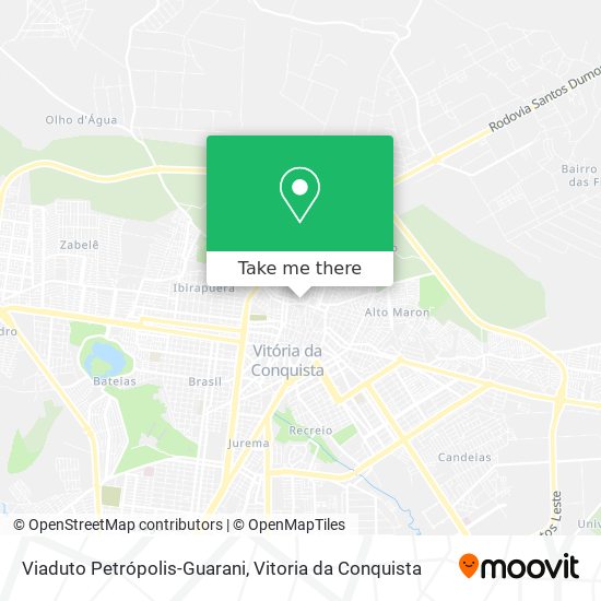 Viaduto Petrópolis-Guarani map
