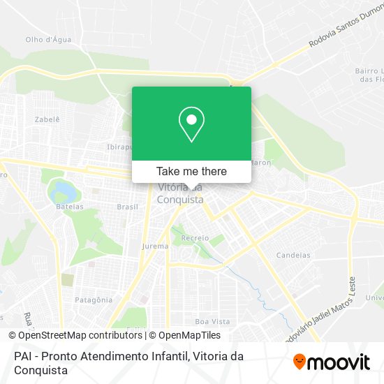 PAI - Pronto Atendimento Infantil map