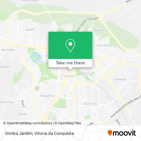 Mapa Gimba Jardim