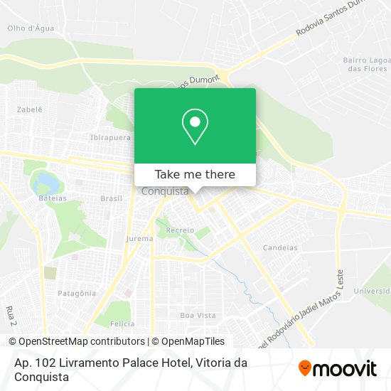 Ap. 102 Livramento Palace Hotel map