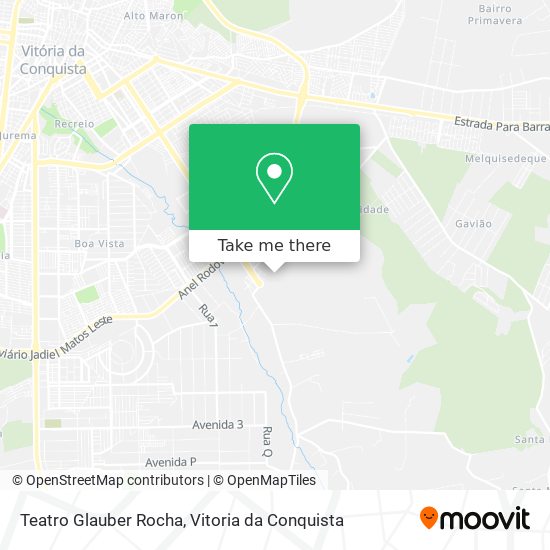 Teatro Glauber Rocha map