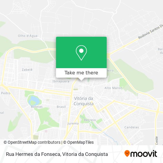 Rua Hermes da Fonseca map