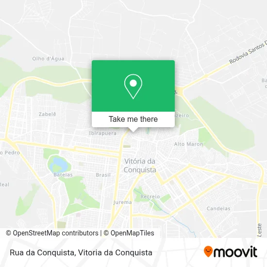 Rua da Conquista map