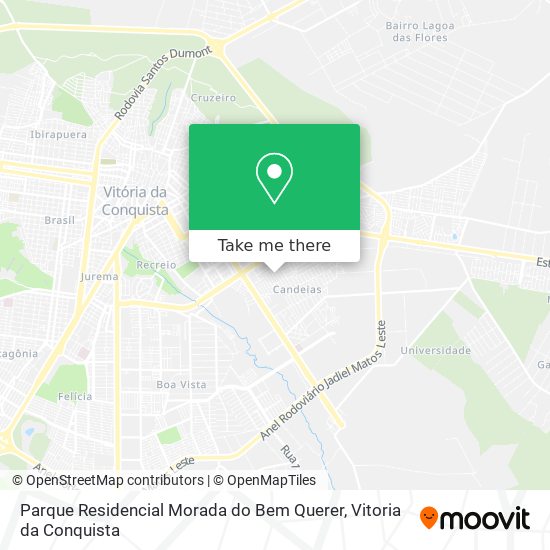 Mapa Parque Residencial Morada do Bem Querer