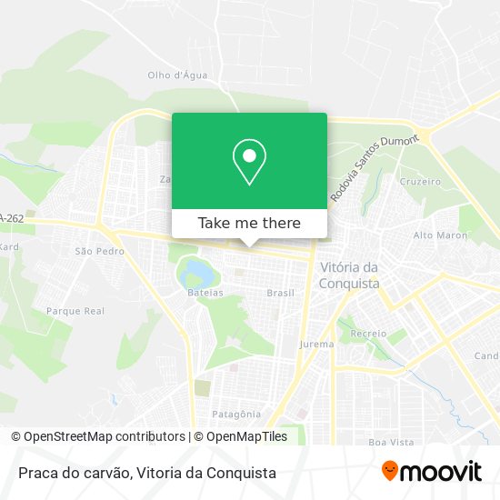 Praca do carvão map