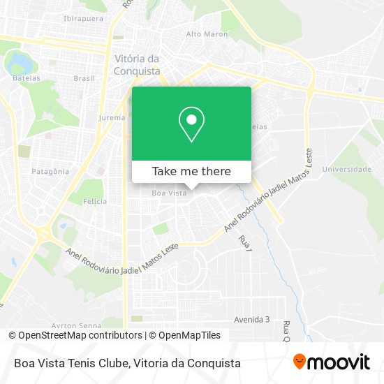 Boa Vista Tenis Clube map