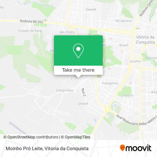 Moinho Pró Leite map