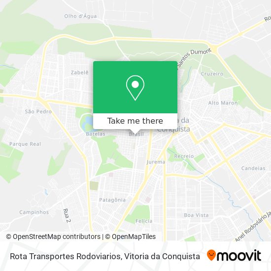 Rota Transportes Rodoviarios map