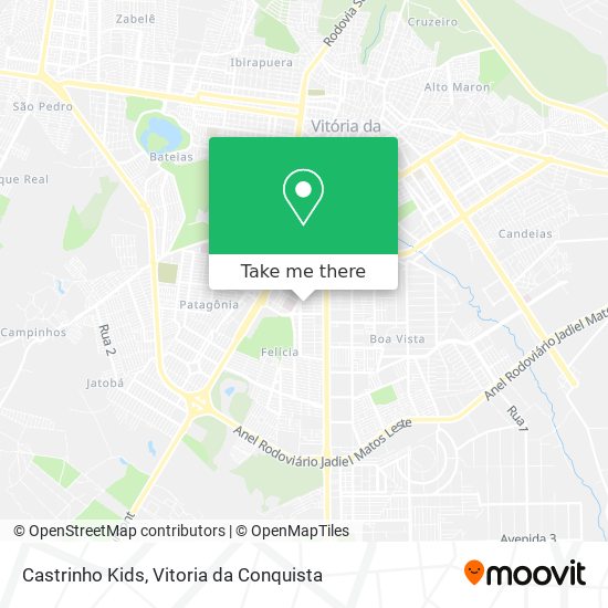 Castrinho Kids map