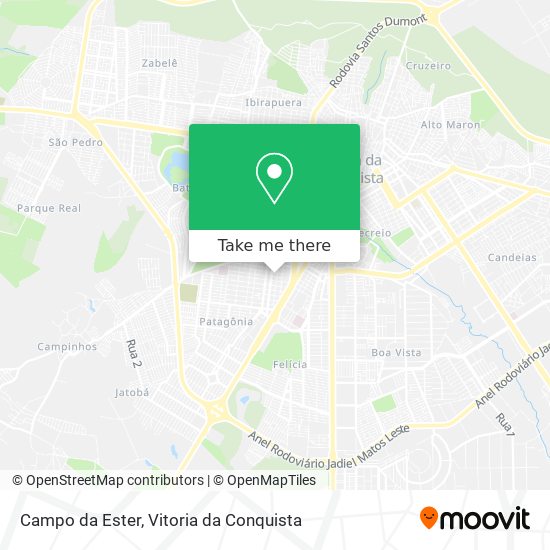 Mapa Campo da Ester