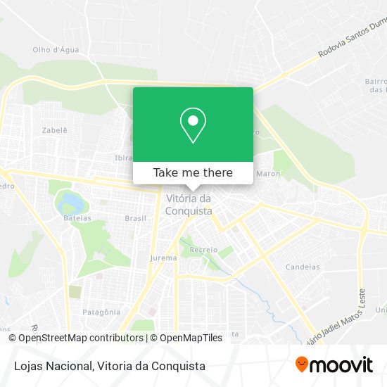 Lojas Nacional map