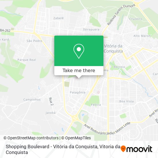 Shopping Boulevard - Vitória da Conquista map