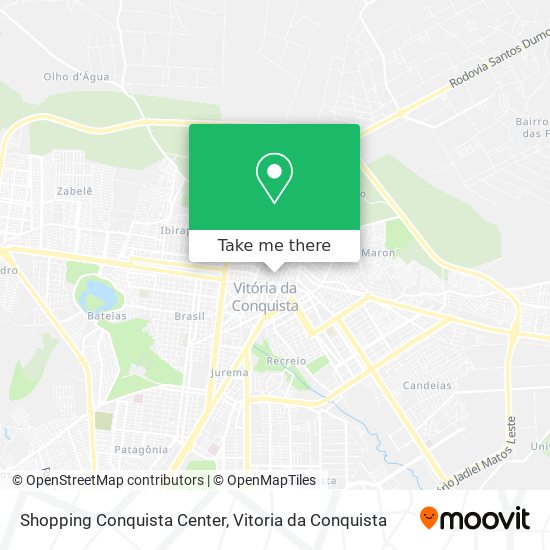 Mapa Shopping Conquista Center