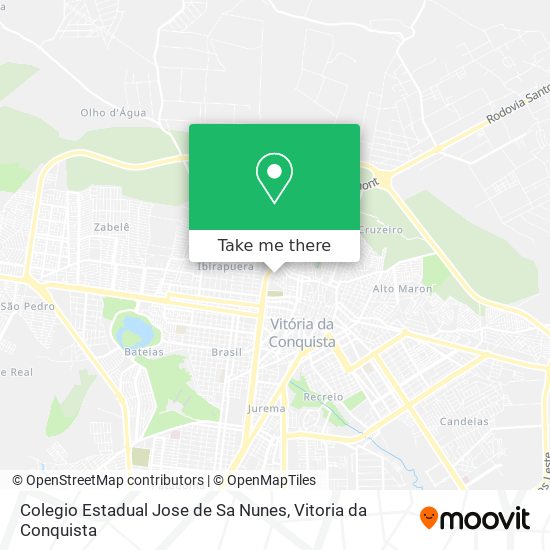 Colegio Estadual Jose de Sa Nunes map