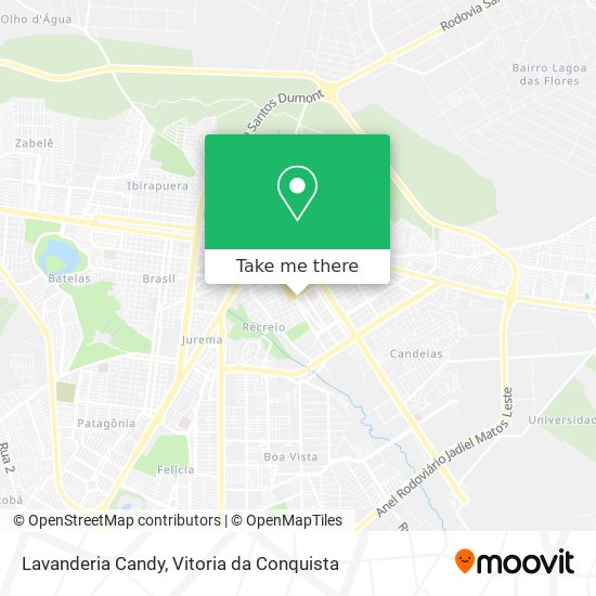 Lavanderia Candy map