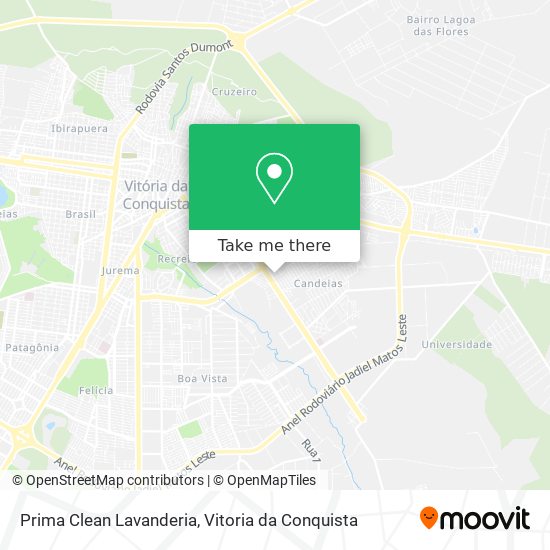 Prima Clean Lavanderia map
