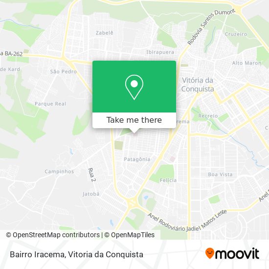 Bairro Iracema map