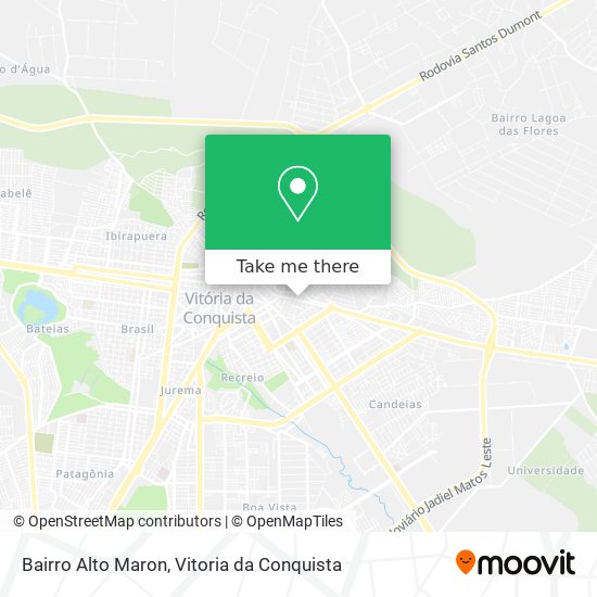 Bairro Alto Maron map