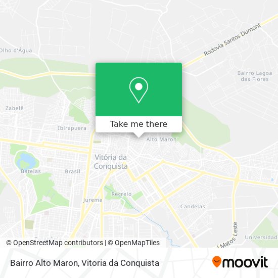 Bairro Alto Maron map