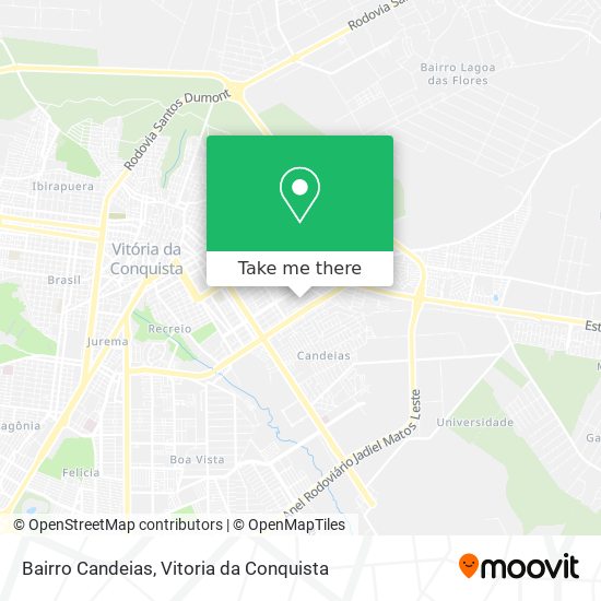 Bairro Candeias map