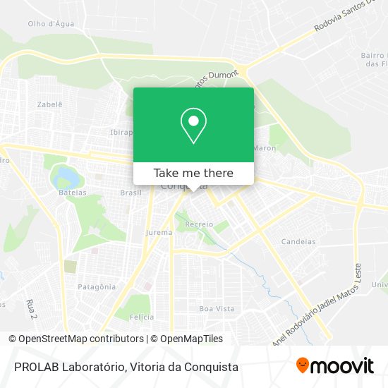PROLAB Laboratório map