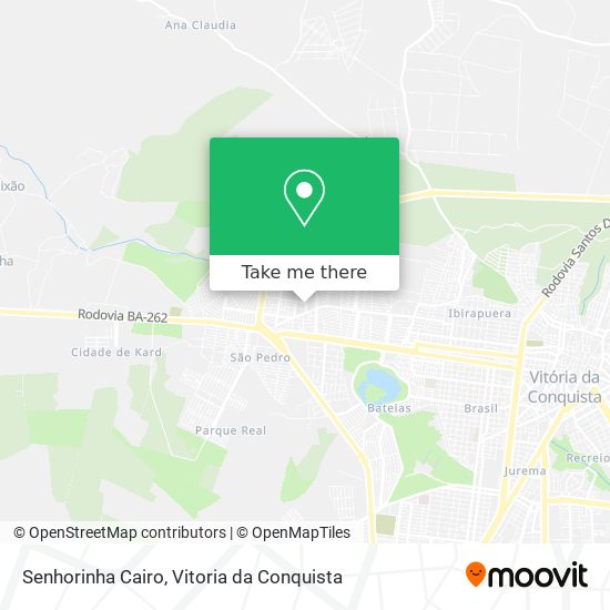 Senhorinha Cairo map