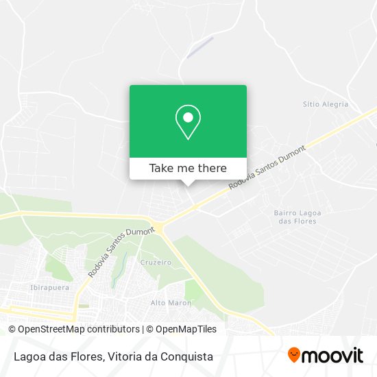 Lagoa das Flores map