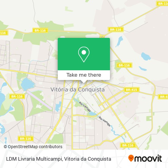 LDM Livraria Multicampi map