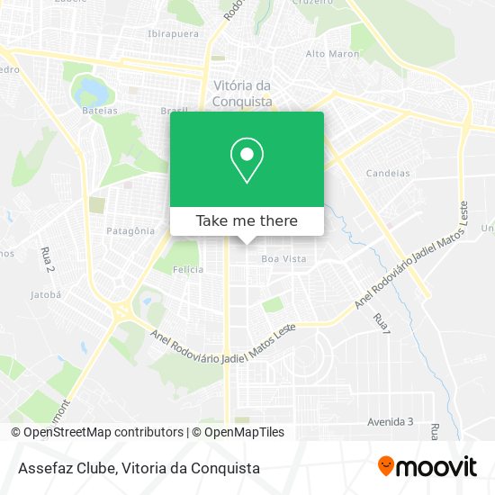 Assefaz Clube map