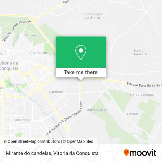Mirante do candeias map