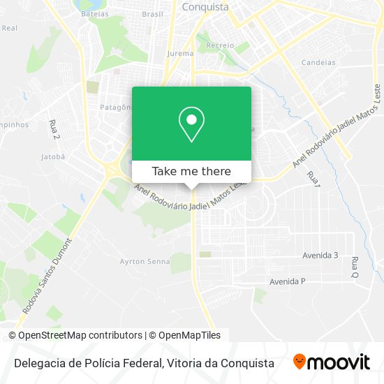 Delegacia de Polícia Federal map