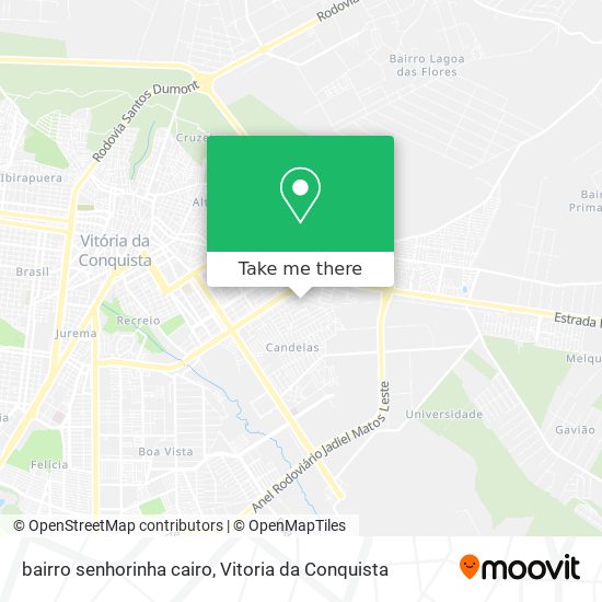 bairro senhorinha cairo map