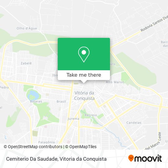 Cemiterio Da Saudade map