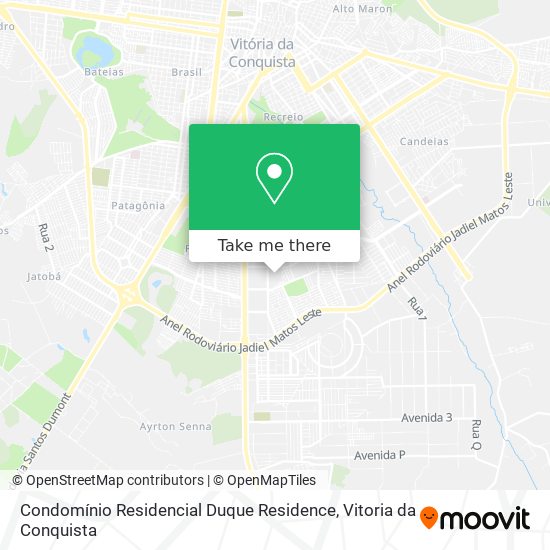 Condomínio Residencial Duque Residence map