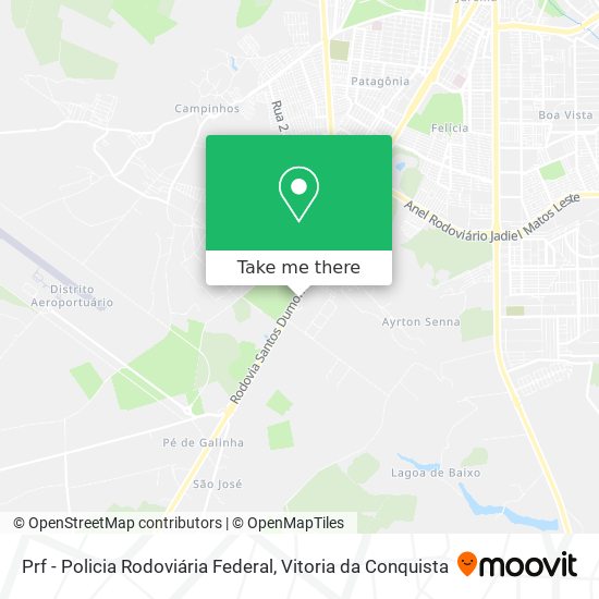 Prf - Policia Rodoviária Federal map